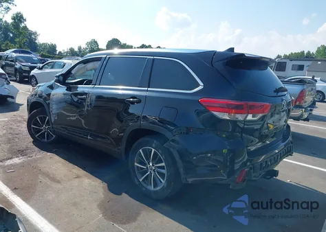2019 Toyota Highlander Xle из США, поврежденный, VIN 5TDKZRFH1KS338068